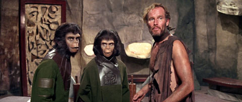 scene from Planet of the Apes